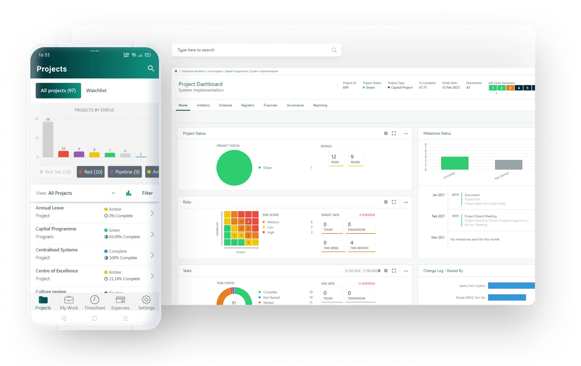 Project Portfolio Management Software for Enterprise Organizations - Hero banner image