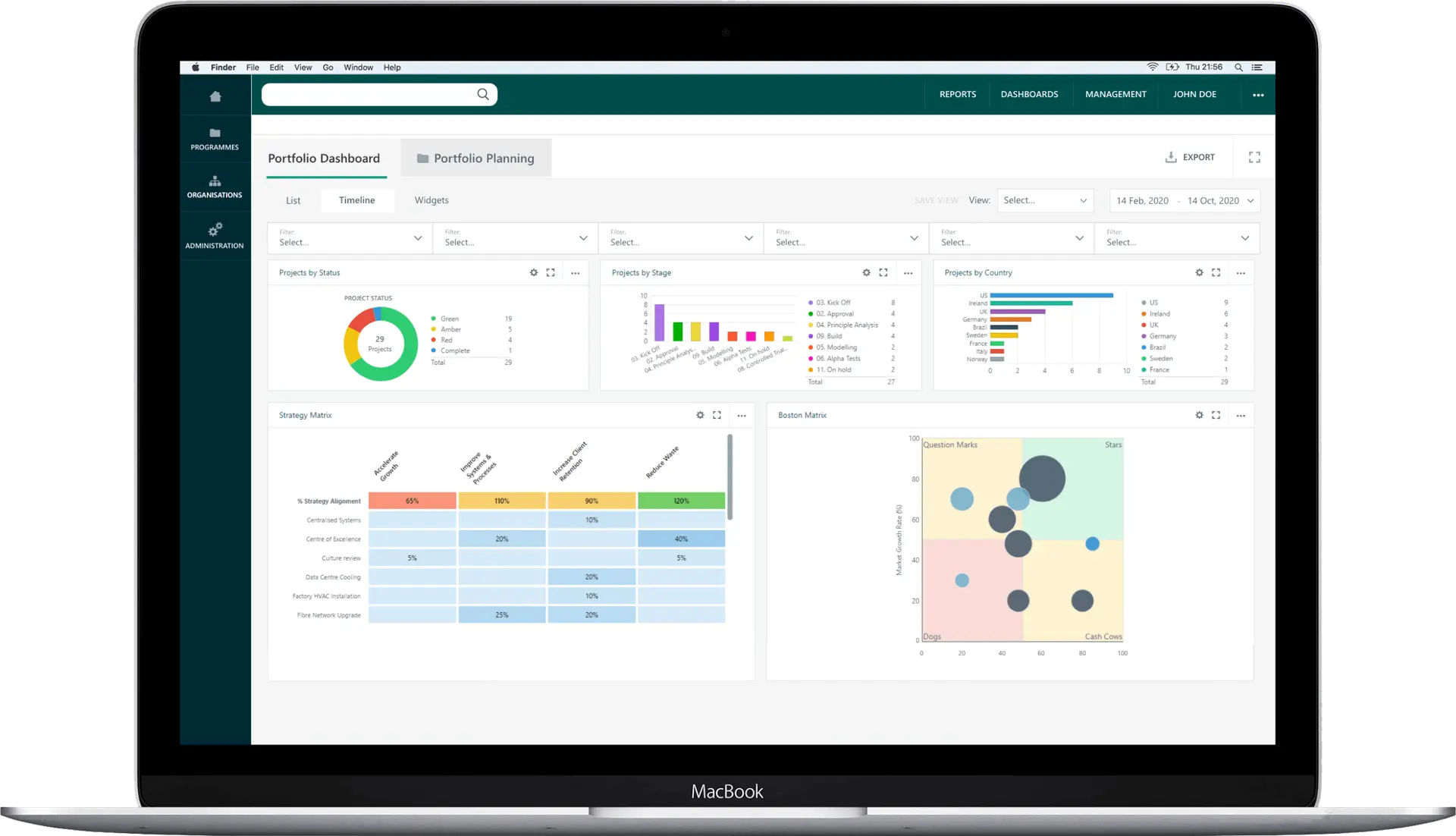 Program Management Software - Hero banner image